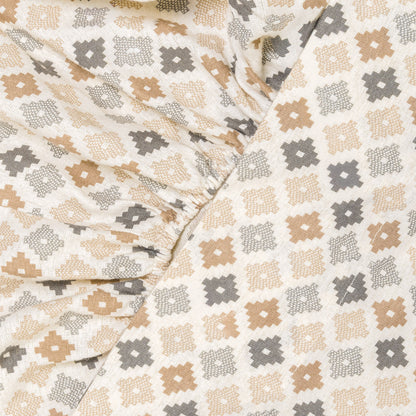 Jogo de lençóis flanela Ayana azul celeste - PR