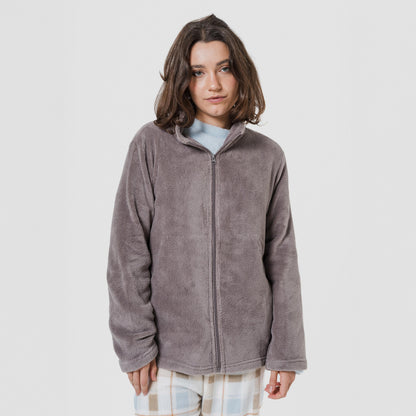 Sudadera Coral Mujer Marrón