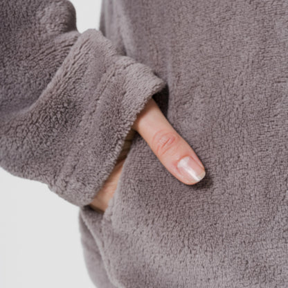 Sudadera Coral Mujer Marrón