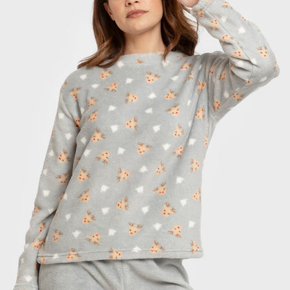 Pijama coral Tatini indigo