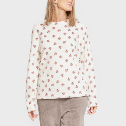 Pijama coral Ellen marrón