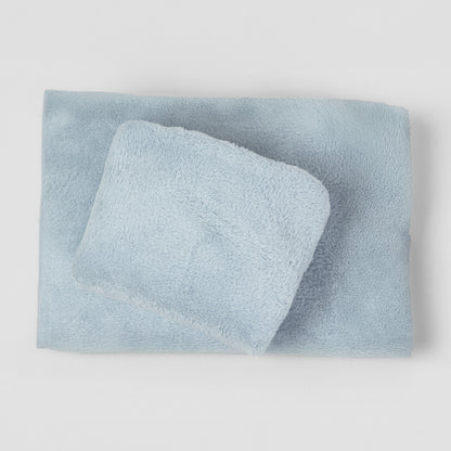 Juego de sábanas coralina lisas cuna Indigo