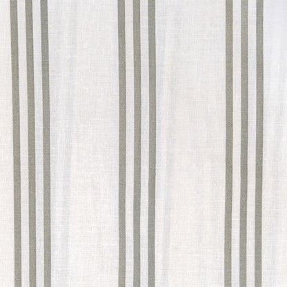 Juego de sábanas algodón Raya Amunia verde seco