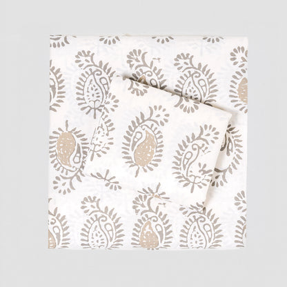 Jogo de lençóis de algodão Indonesia verde