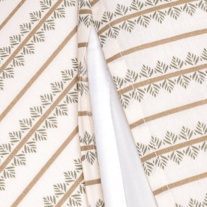 Capa de edredão de algodão Alrubia verde-seco – PR