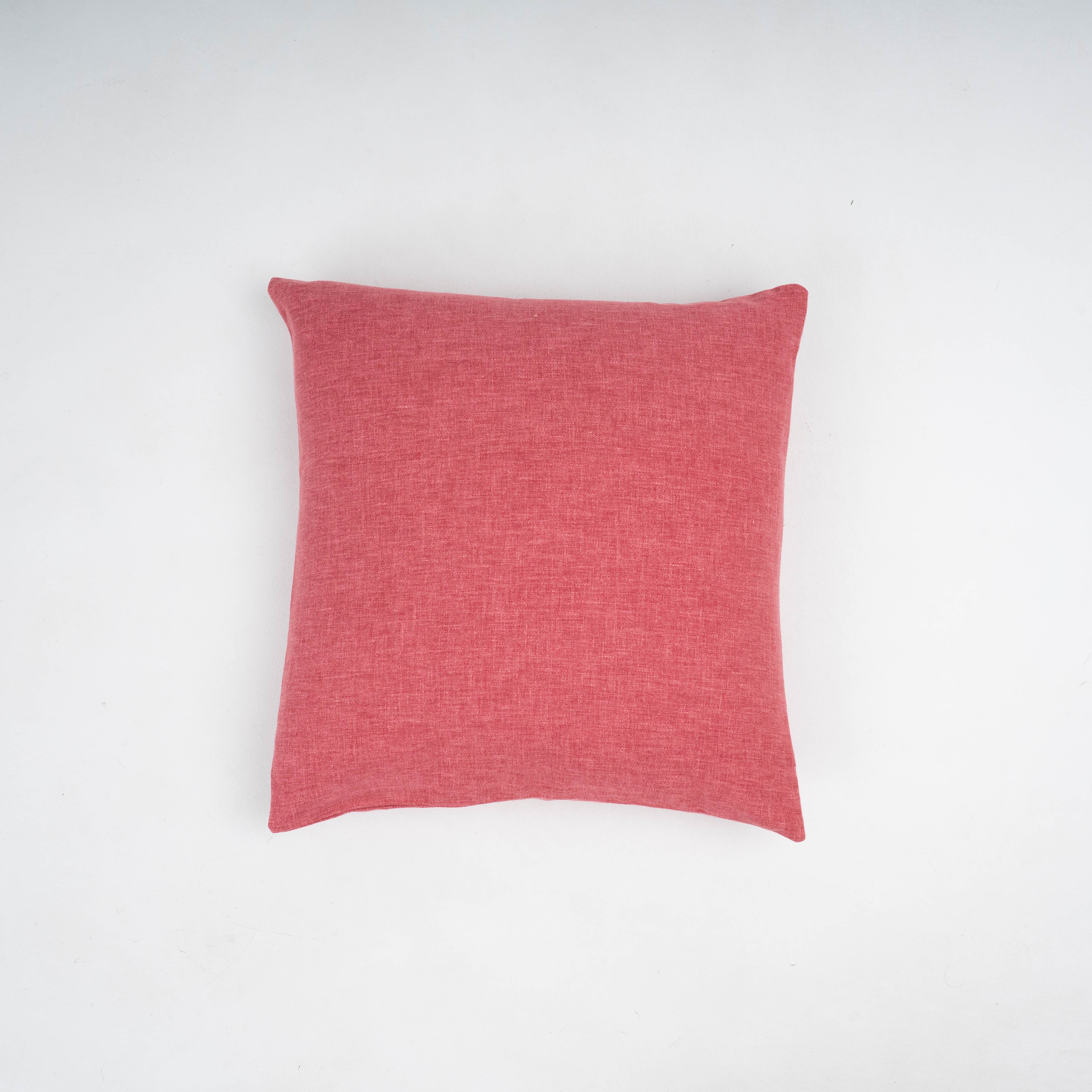 Funda Cojín Paolo fucsia 45x45 - 2 unidades