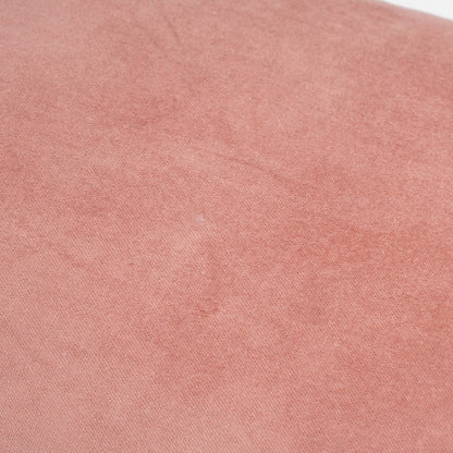 Cojín rectangular 30x50 terciopelo algodón rosette - funda + relleno