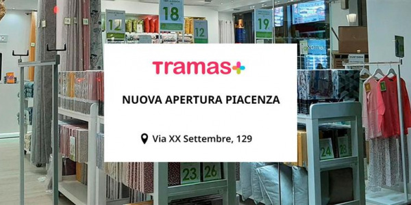 Apriamo a Piacenza! Il nostro quinto negozio Tramas in Italia nel cuore della  città di Piacenza.
